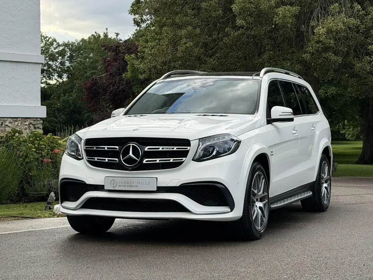 Used Mercedes GLS63 AMG 585 HP (430 kW) 2018 White SUV