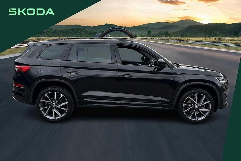 Used Skoda Kodiaq SportLine 196 HP (144 kW) 2023 Black SUV