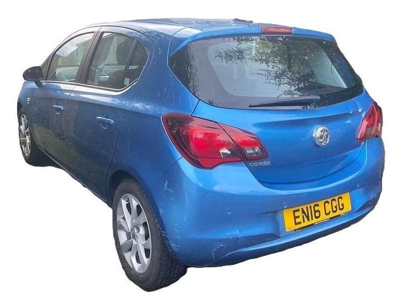 Used Vauxhall Corsa S 90 HP (66 kW) 2016 Blue Hatchback