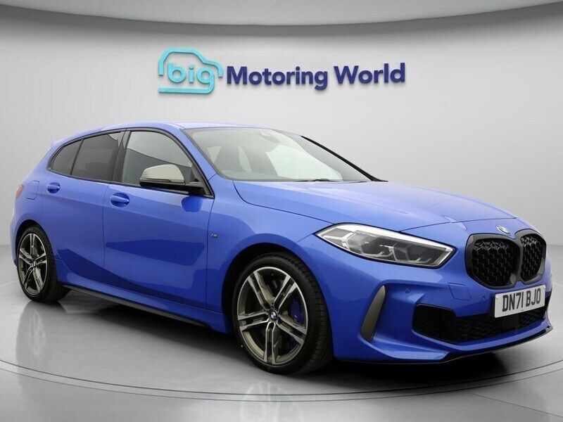 Blue Used 2021 BMW M135 Hatchback | £24,700 (Fair price) - Image 1/4