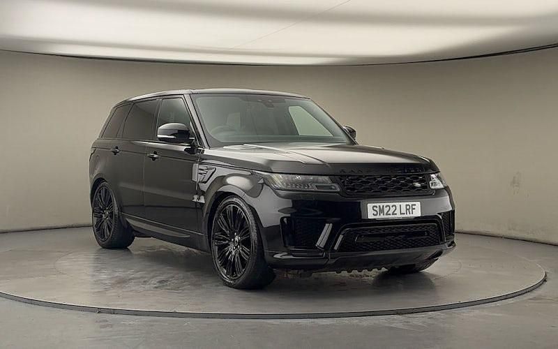 Used Land Rover Range Rover Sport HSE Dynamic 300 HP (220 kW) 2021 Santorini black SUV
