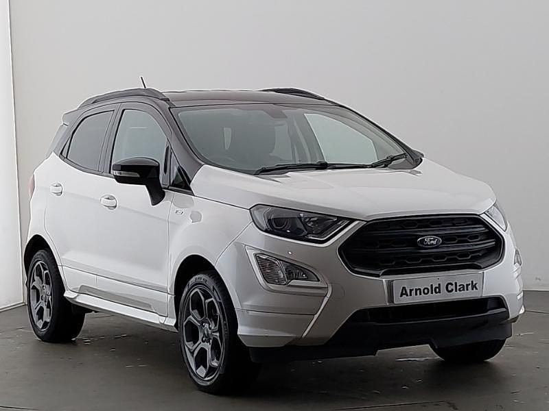 White Used 2018 Ford Ecosport ST-Line SUV | £9,798 (Fair price) - Image 1/4