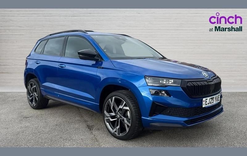 Used Skoda Karoq SportLine 147 HP (108 kW) 2025 Blue SUV