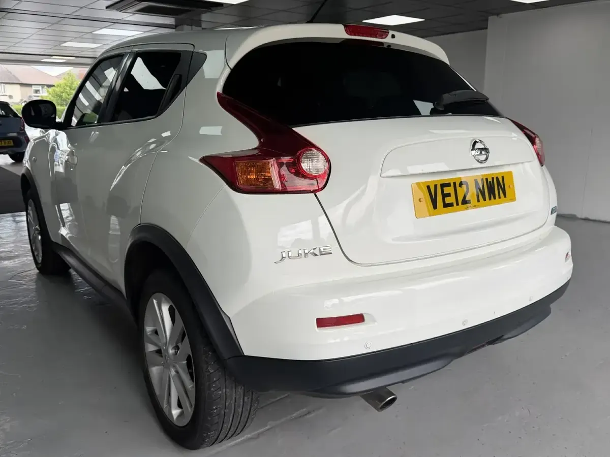 Used Nissan Juke Acenta 110 HP (80 kW) 2012 White SUV