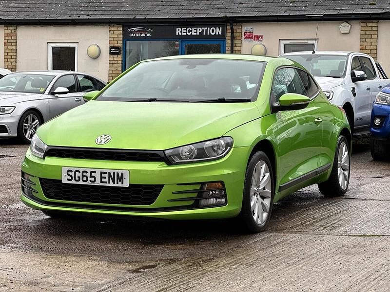 Used VW Scirocco S 125 HP (91 kW) 2015 Green Coupe