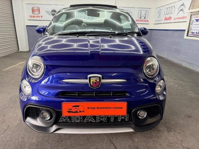 Used Abarth 595 145 HP (106 kW) 2018 Blue Cabriolet