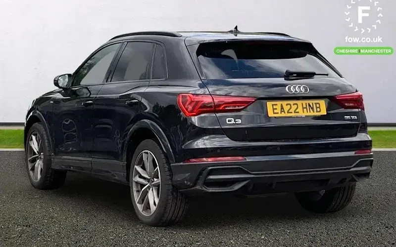 Used Audi Q3 Black Edition 150 HP (110 kW) 2021 Black SUV