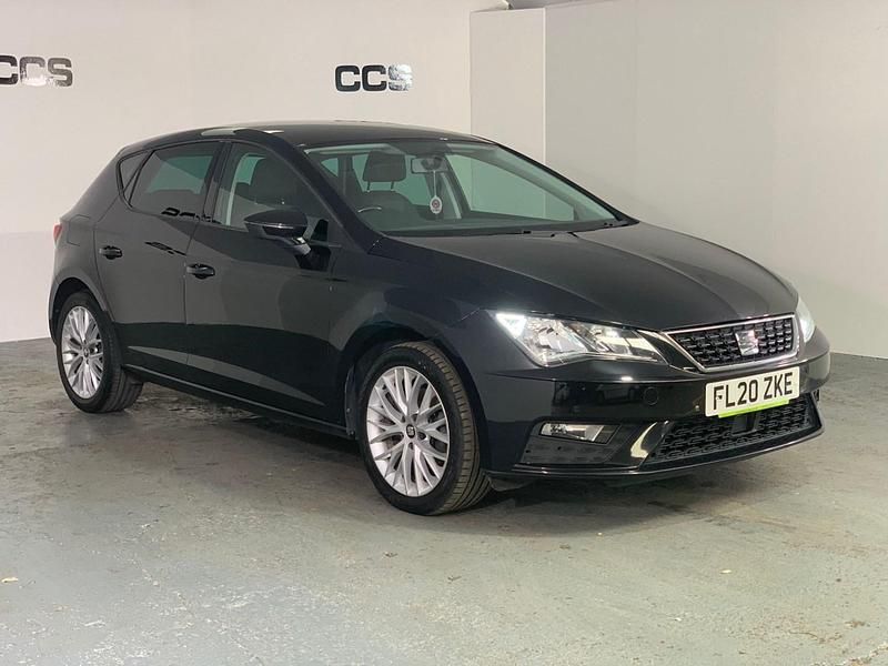 Black Used 2020 Seat Leon SE Dynamic Hatchback | £7,995 (Fair price) - Image 1/4
