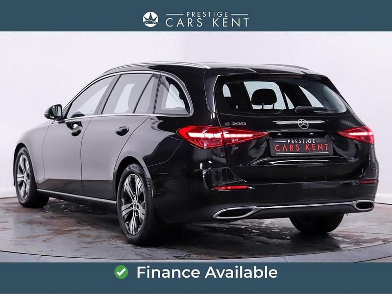 Used Mercedes C200 204 HP (150 kW) 2022 Black Estate