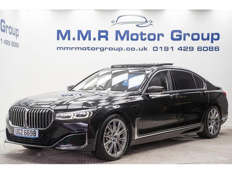 Used BMW 745e Comfort Edition 2021 Black Sedan