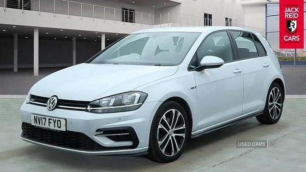 Used VW Golf VII R-line 150 HP (110 kW) 2017 Silver Hatchback