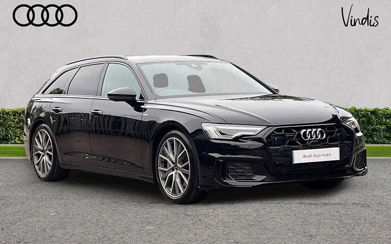 Black Used 2023 Audi A6 Black Edition Estate | £42,500 - Image 1/4
