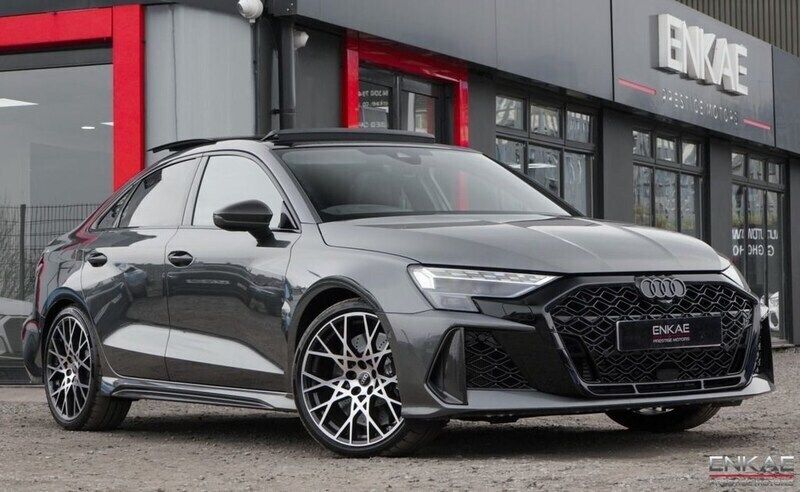 Grey Used 2025 Audi RS3 Comfort Hatchback | £66,995 (Expensive) - Image 1/4