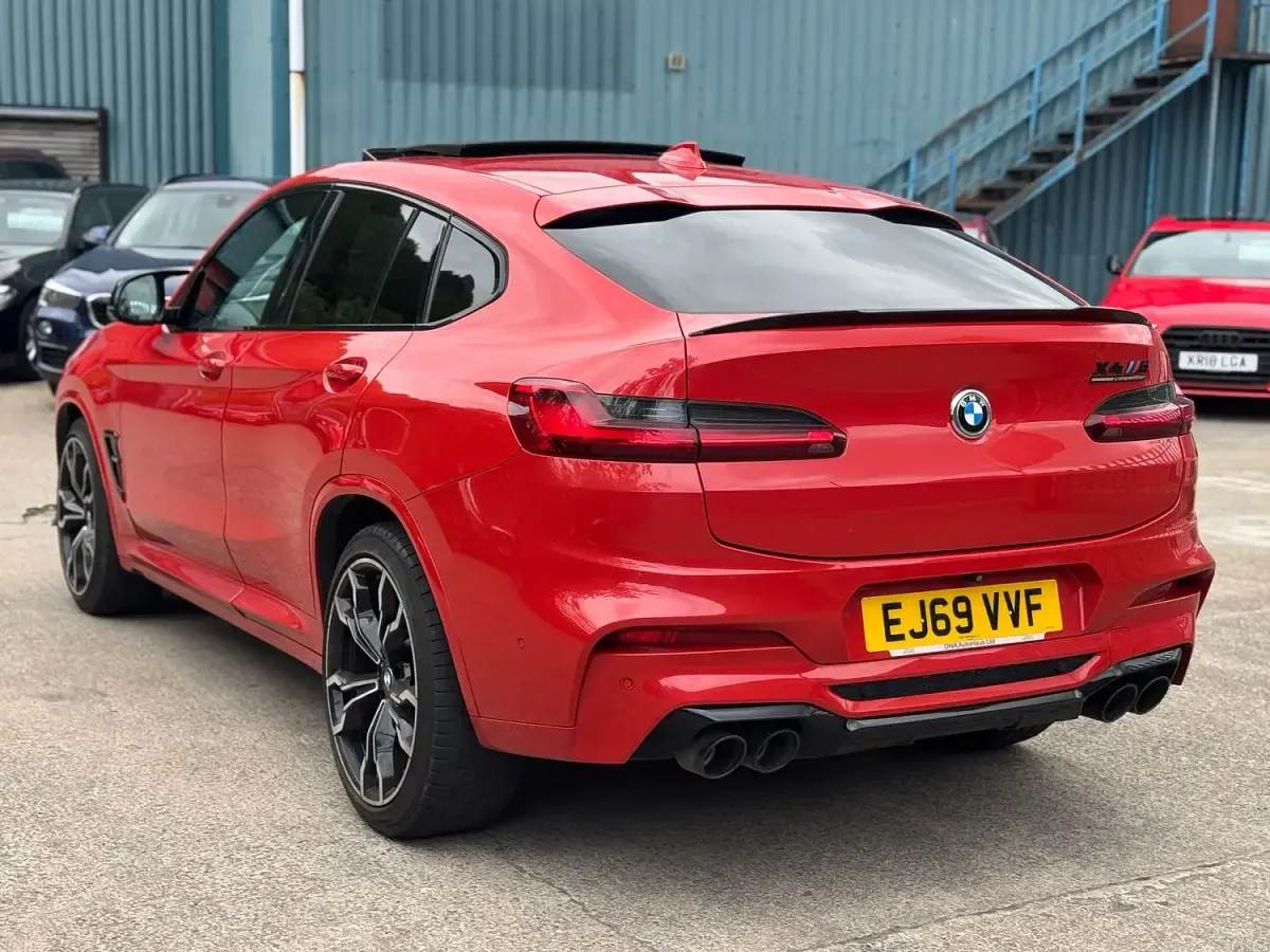 Used BMW X4 M Competition Edition 2019 Red SUV