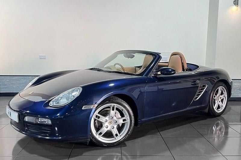 Used Porsche Boxster 245 HP (180 kW) 2006 Blue Cabriolet
