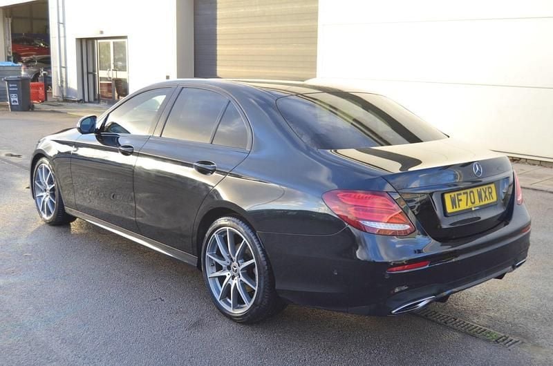 Used Mercedes E200 AMG line 184 HP (135 kW) 2020 Black Sedan