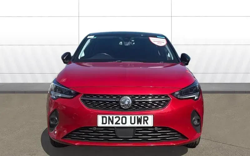 Used Vauxhall Corsa Elite 101 HP (74 kW) 2020 Red Hatchback
