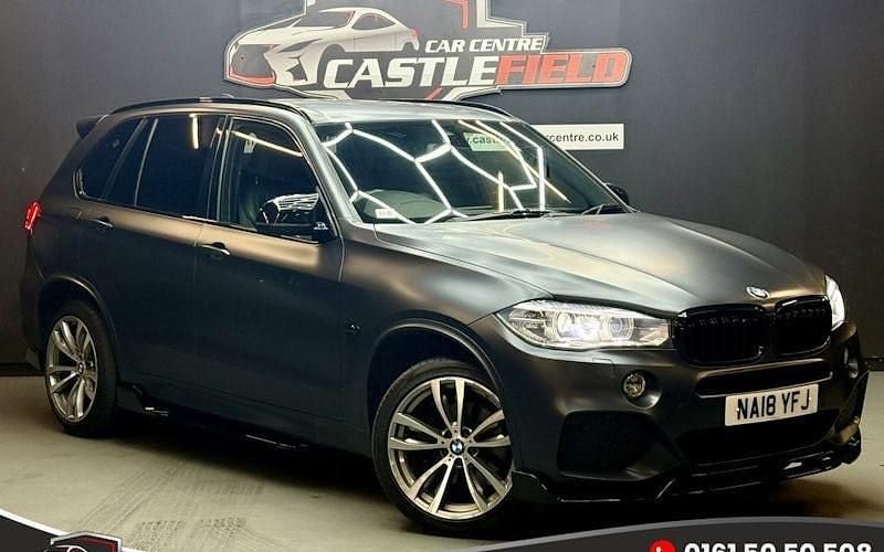 Used BMW X5 M Sport 313 HP (230 kW) 2018 Silver SUV