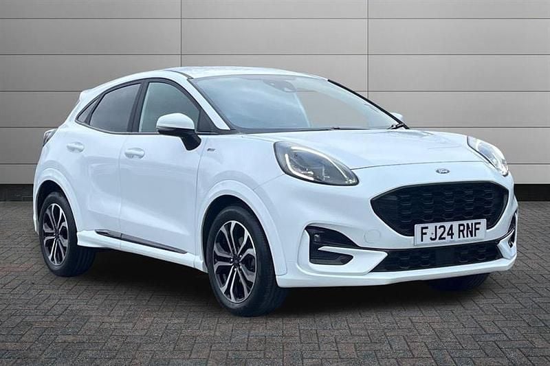 Used Ford Puma ST-Line 125 HP (91 kW) 2024 Frozen white SUV
