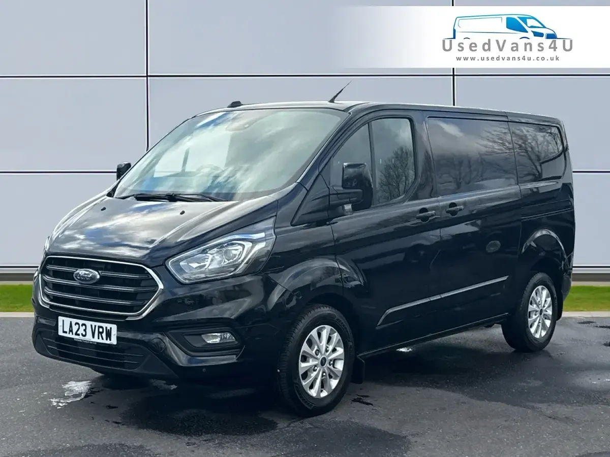 Used Ford Transit Custom Limited 130 HP (95 kW) 2023 Black Van