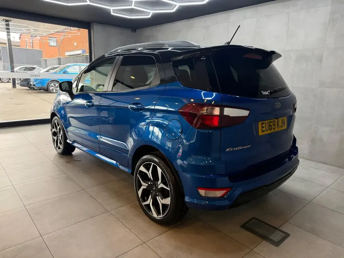Used Ford Ecosport ST-Line 125 HP (91 kW) 2019 Blue SUV