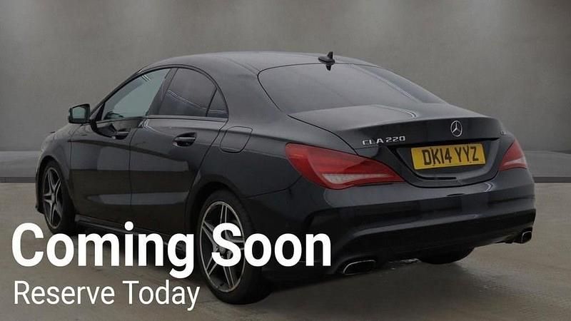 Begagnad Mercedes CLA220 AMG 2014 Svart Sedan