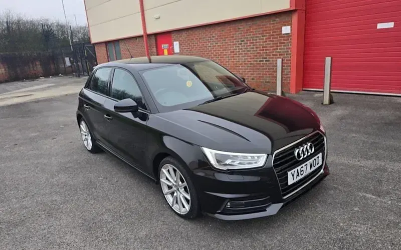Used Audi A1 Sportback S-Line 125 HP (91 kW) 2017 Black Hatchback