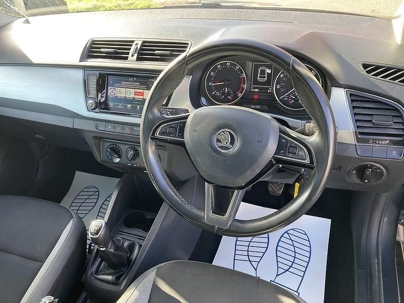 Used Skoda Fabia SE 90 HP (66 kW) 2015 Grey Hatchback