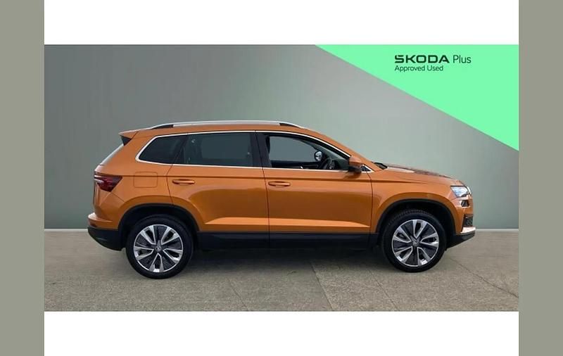 Used Skoda Karoq SE L 150 HP (110 kW) 2023 Orange SUV