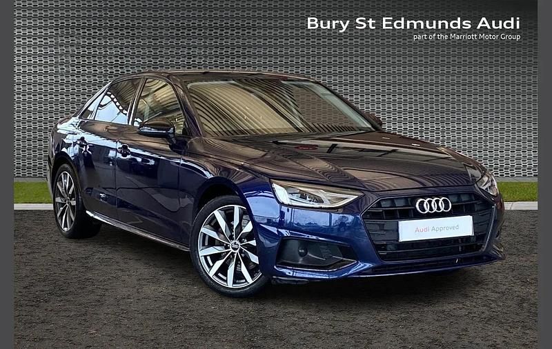 Blue Used 2023 Audi A4 Sport Sedan | £21,426 (Super price) - Image 1/4