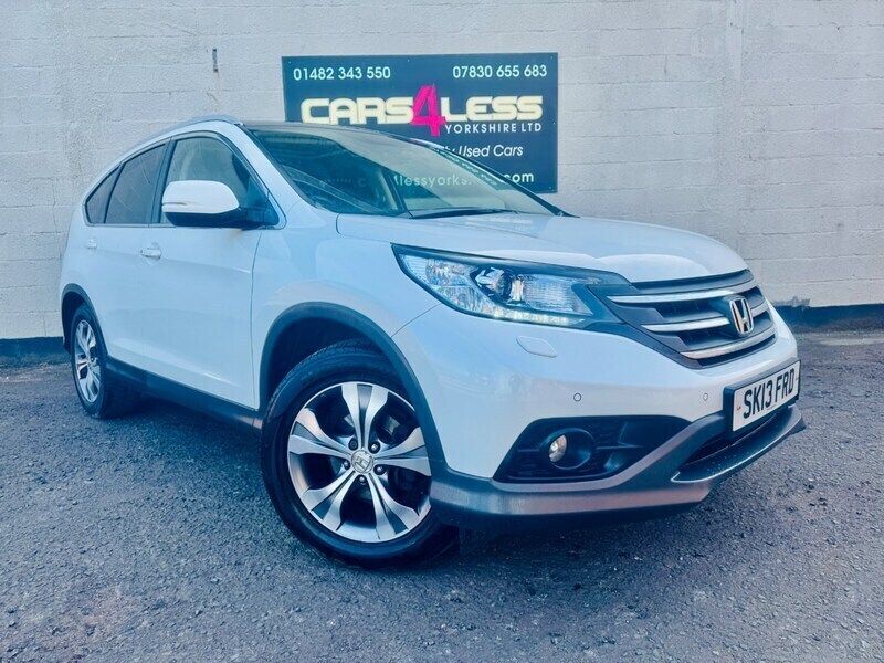 White Used 2013 Honda CR-V EX SUV | £8,995 (A bit pricey) - Image 1/4