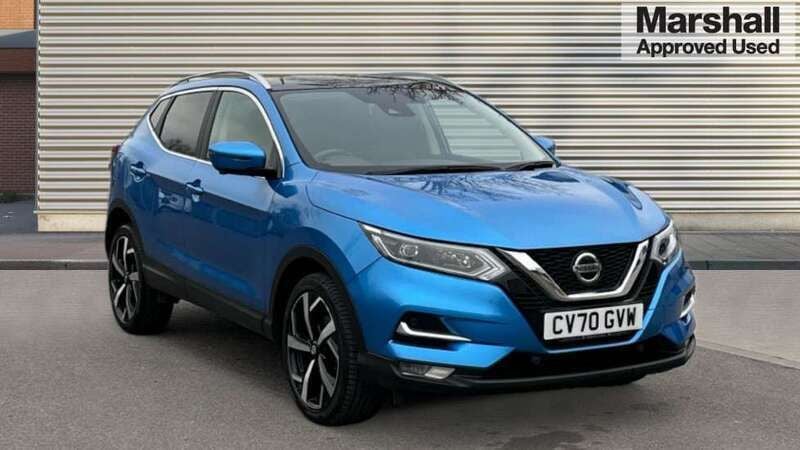 Blue Used 2021 Nissan Qashqai N-Motion SUV | £16,482 (Fair price) - Image 1/4
