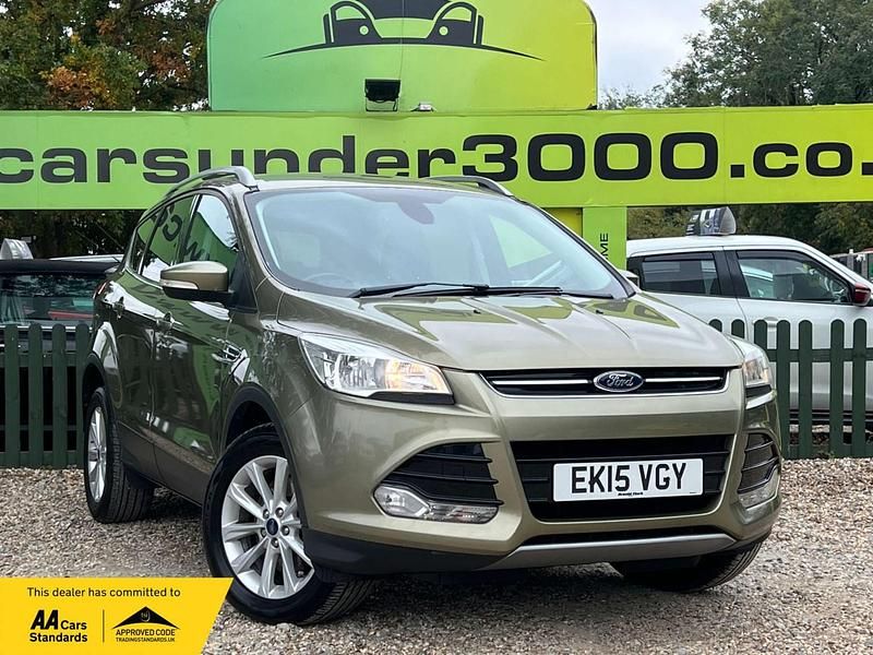 Green Used 2015 Ford Kuga Titanium SUV | £6,575 (Good price) - Image 1/4