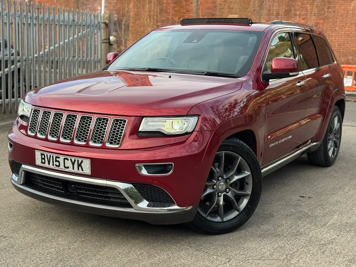 Used Jeep Grand Cherokee Summit 247 HP (181 kW) 2015 Red SUV