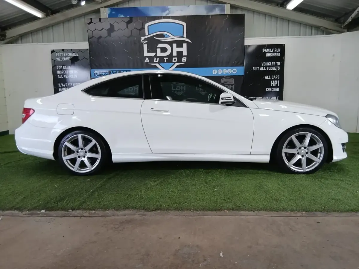 Used Mercedes C220 AMG 2013 White Coupe