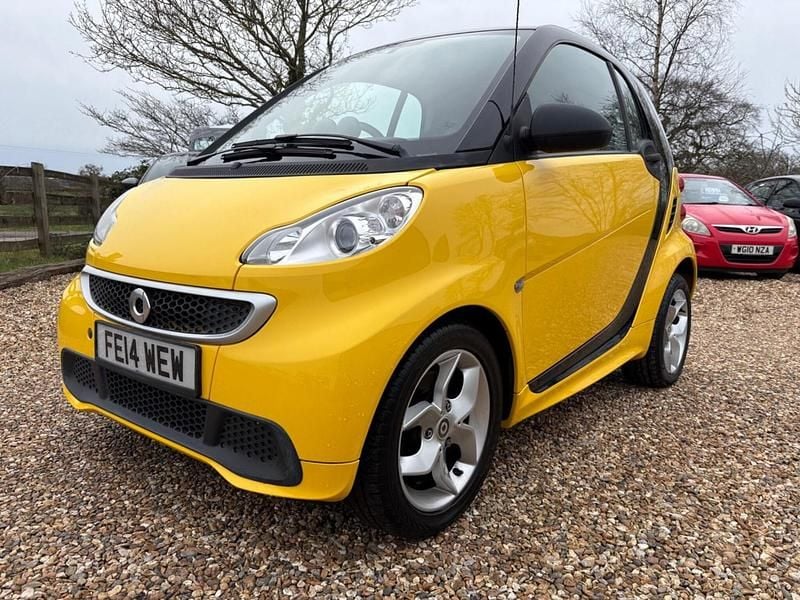 Used Smart ForTwo Coupé Passion 2014 Yellow Coupe