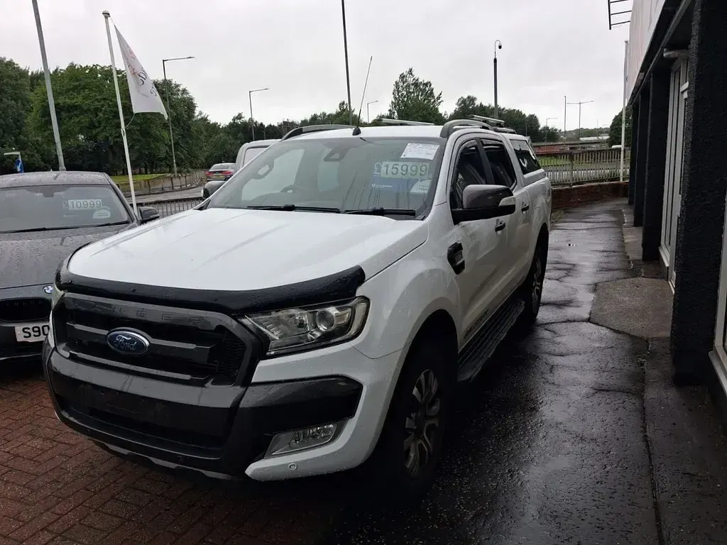 Used Ford Ranger Wildtrack 200 HP (147 kW) 2018 White Pickup
