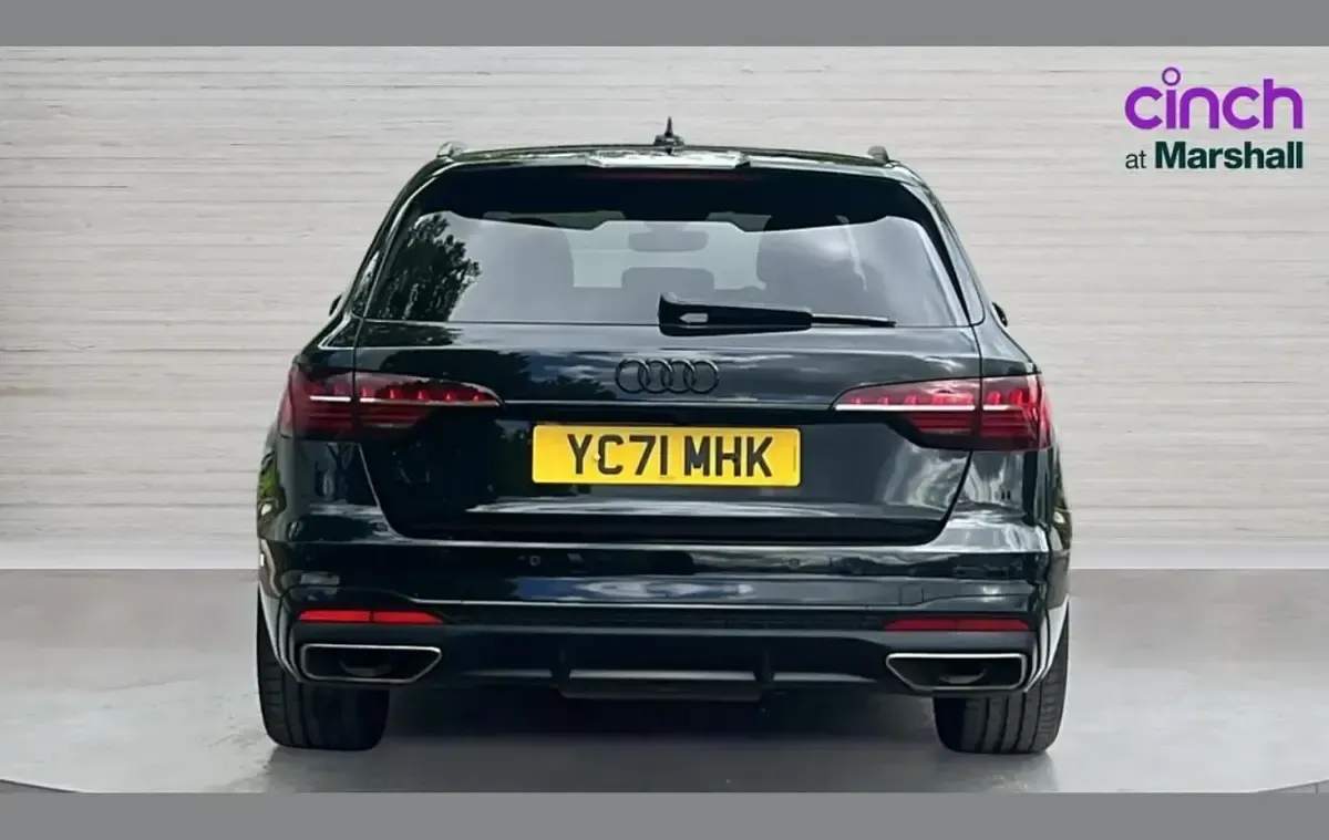 Used Audi A4 Black Edition 150 HP (110 kW) 2022 Black Estate