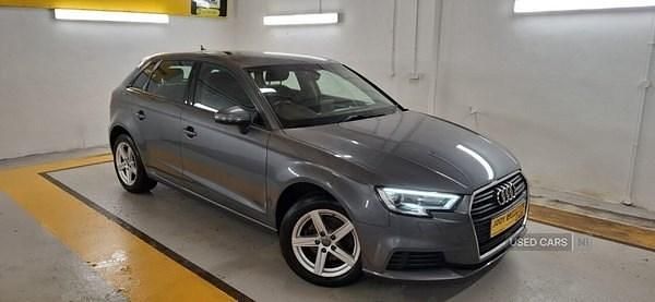 Used Audi A3 Premium 116 HP (85 kW) 2017 Grey Hatchback