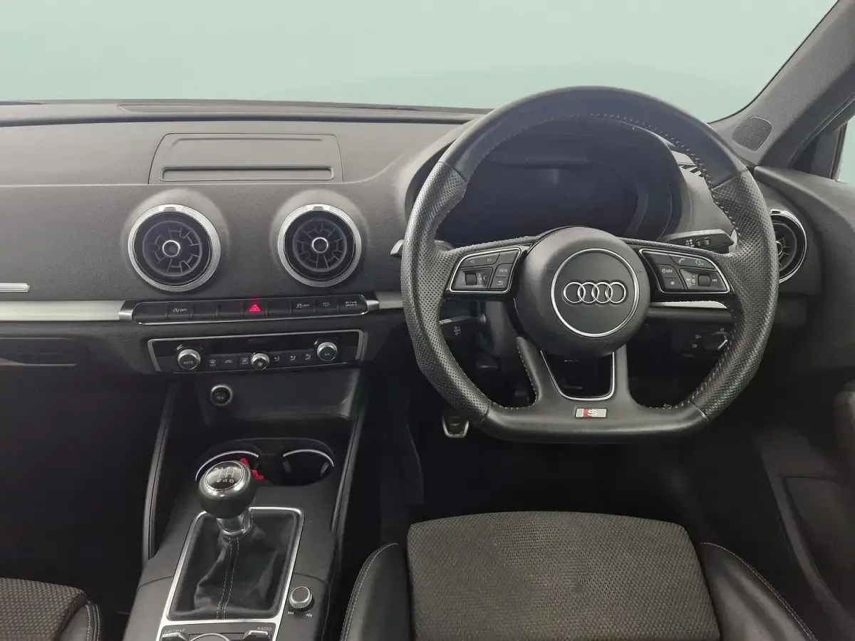Used Audi A3 S-Line 2019 Black Sedan