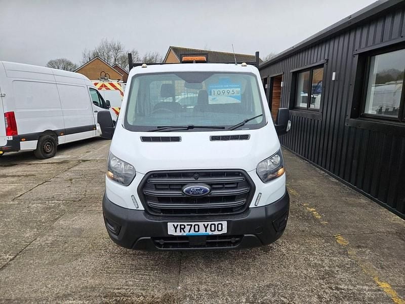 Used Ford Transit 130 HP (95 kW) 2021 White Cabriolet