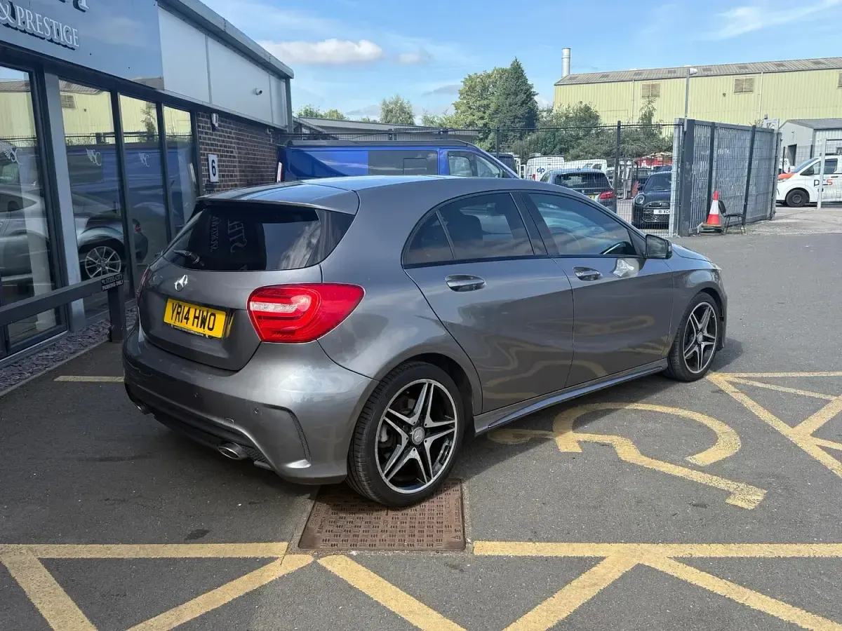 Used Mercedes A220 AMG 170 HP (125 kW) 2014 Grey Hatchback