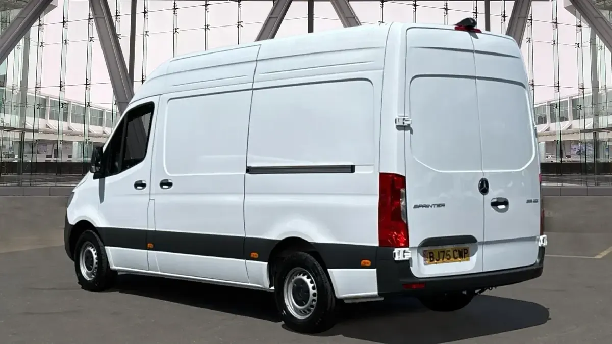Used Mercedes Sprinter 150 HP (110 kW) 2025 White Van