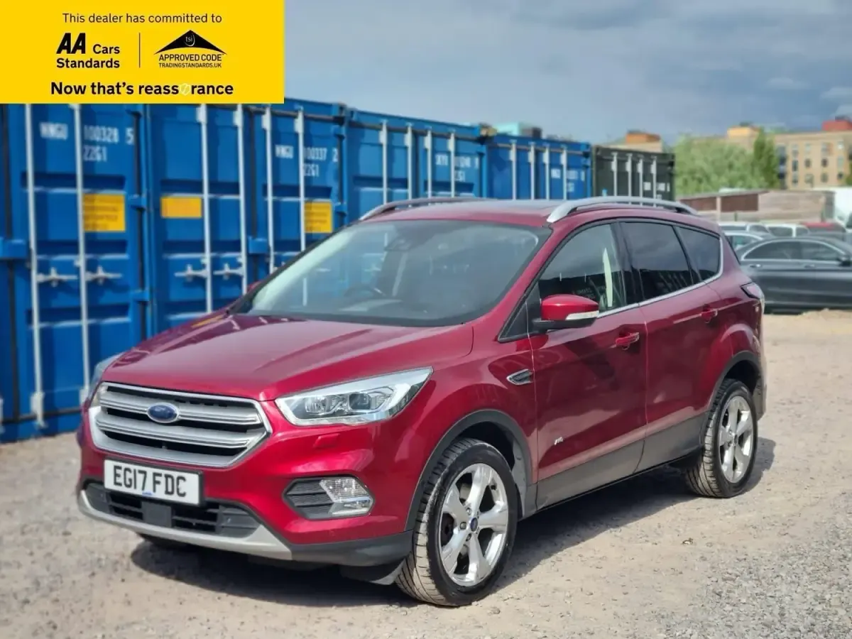 Używany Ford Kuga Titanium X 180 KM (132 kW) 2017 Czerwony SUV