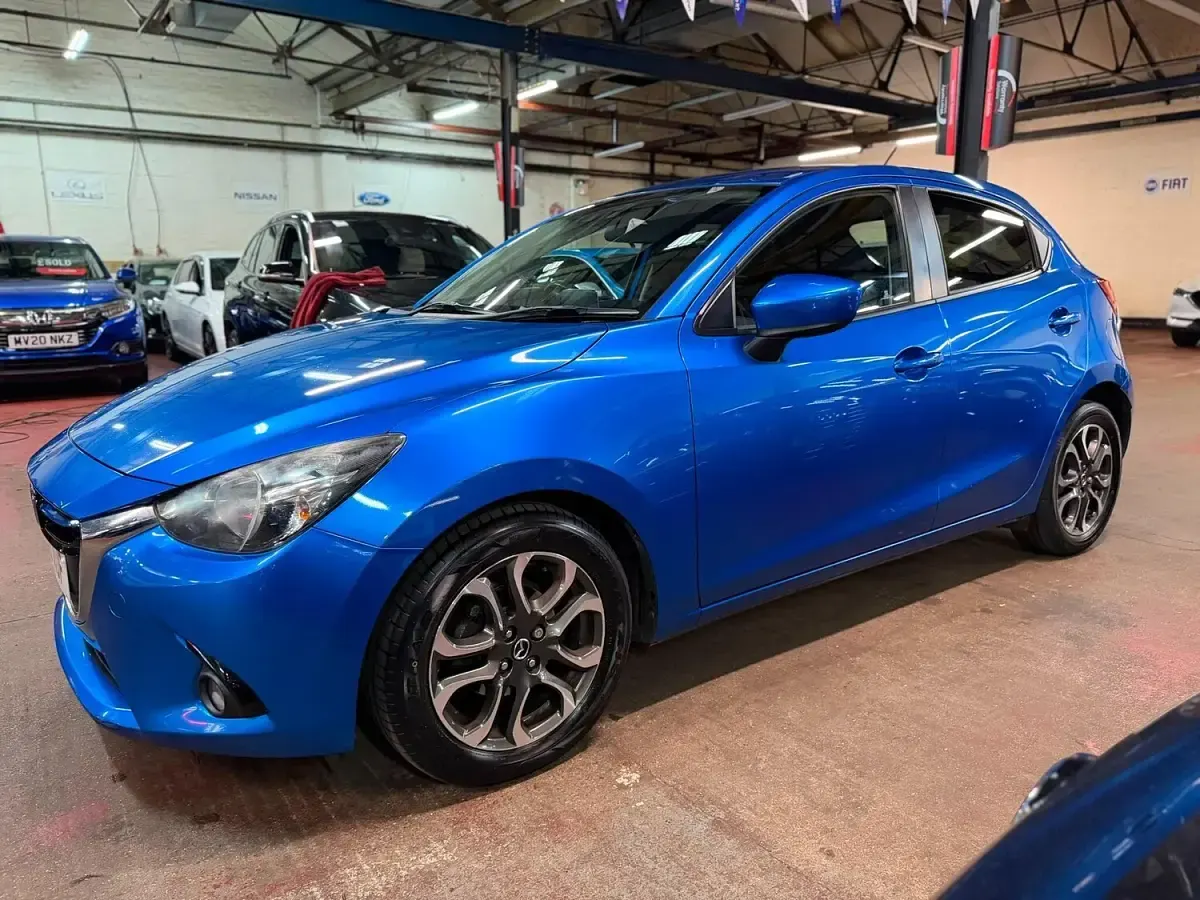 Used Mazda 2 Inclusive 2015 Blue Hatchback