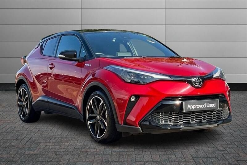 Scarlet flare Used 2022 Toyota C-HR Sport SUV | £23,895 (Fair price) - Image 1/4