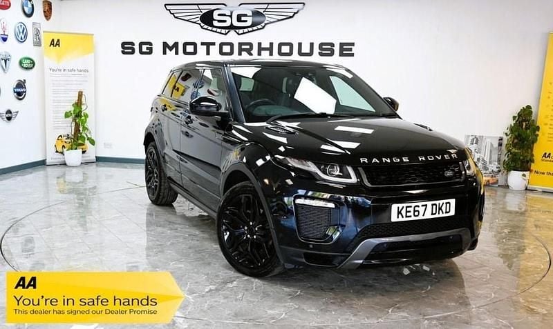 Black Used 2017 Land Rover Range Rover evoque HSE Dynamic Estate | £15,495 (Fair price) - Image 1/4