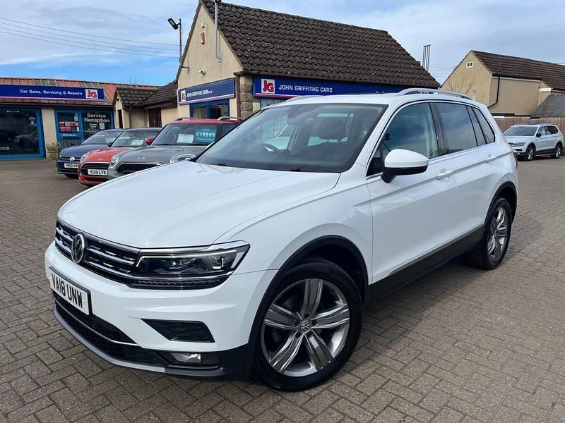 Used VW Tiguan SEL 150 HP (110 kW) 2018 White SUV
