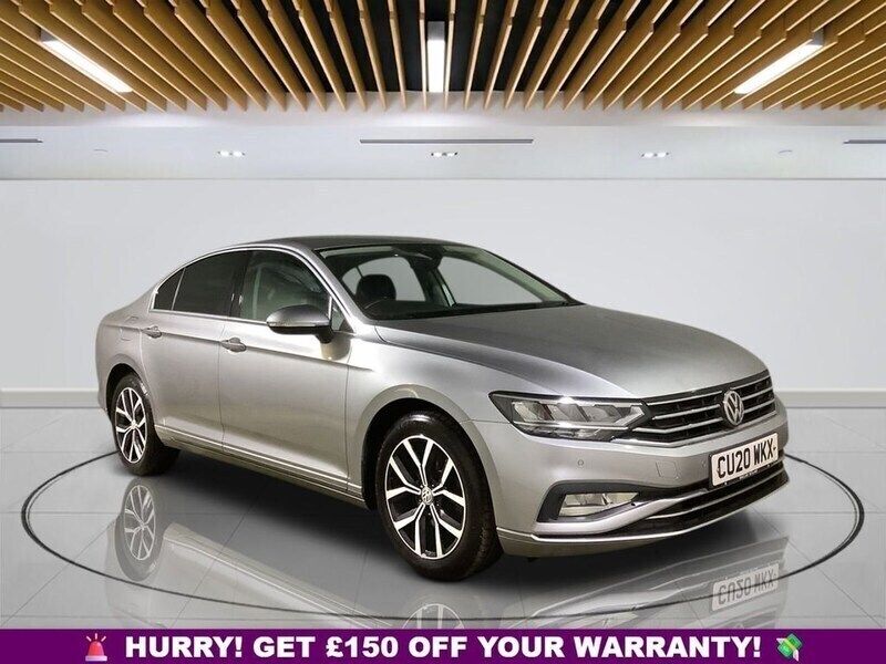 Silver Used 2020 VW Passat SEL Sedan | £12,049 (Fair price) - Image 1/3