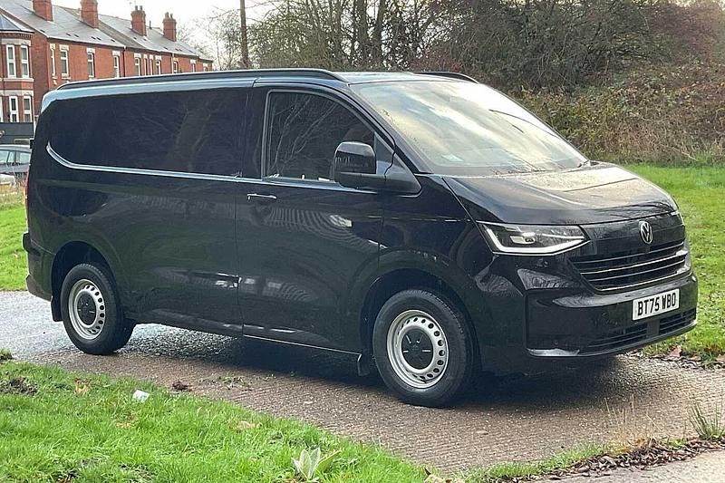 Black New 2025 VW Transporter Van | £39,999 - Image 1/4
